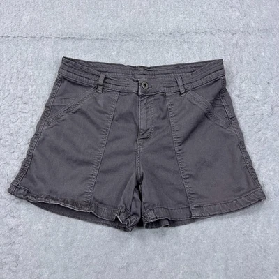 Kuhl Kultivatr Shorts Women's 10 Gray 4" Twill Stretch Pockets Outdoors Hiking - Image 1 of 4