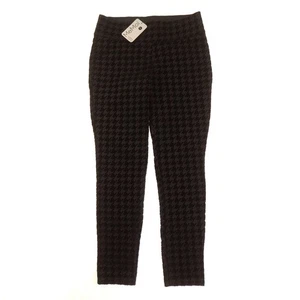 MeMoi Leggings schwarz Hahnentritt Slim Fit Damen M/L Pull On - Bild 1 von 10