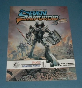 IMAGE INTERNATIONAL: SEVEN SAMUROID BY FRANK BRUNNER #1 - 1984 - USED CONDITION - Picture 1 of 4