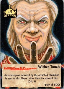 Spellfire 4th Edition Wither Touch 449/500 - Bild 1 von 1