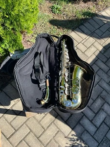 Selmer AS 300 Altsaxophon Sax mit Protec Koffer für Teile Reparatur KOSTENLOSER VERSAND - Bild 1 von 23
