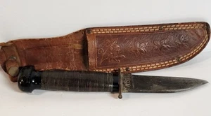 Vintage USN Mark 1 Colonial WWII Navy Knife U.S.N. Utility Combat 1939-1945 - Picture 1 of 6