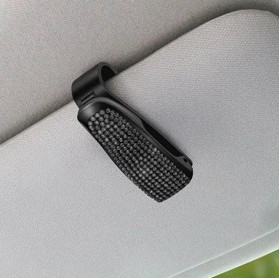 Colorful Car Glasses Holder Clip – Sunglasses Storage Organizer for Car Interior - Image 1 of 4