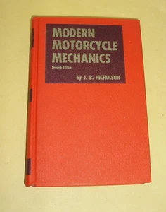 New Modern Motorcycle Mechanics J.B. Nicholson 7th Edition Hardcover 1974 - Bild 1 von 3