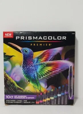 Marcadores de bellas artes de cincel de doble extremo Prismacolor Premier 2138238 10 quilates Foto 1 de 3