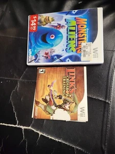 LOT OF 2: Monsters VS Aliens [Complete] + LINK'S CROSSBOW TRAINING[NO MANUAL] - Picture 1 of 2