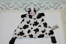 DOUDOU h&m VACHE PLAT NOIR ET BLANC COMME NEUF