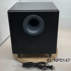 Audioengine S8 Built-in Amplifier Powered Subwoofer Black W/ Power Cable - Picture 1 of 10