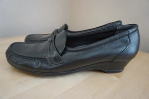 SAS Damen-Halbschuhe leichter bequem schwarz Leder Größe 9,5 N - Bild 1 von 9