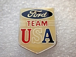  Ford Team USA Enameled Lapel  Pin    - Picture 1 of 1