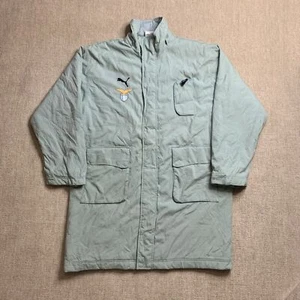 Puma Abrigo Chaqueta Larga SS Lacio Fútbol Italia Italiano Años 90 De Colección Fútbol XL - Imagen 1 de 11