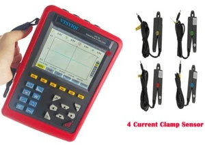 3 Phase Power Quality Analyzer Meter with Current Clamp 10mA to 10A CT Size Ф8mm - Picture 1 of 11