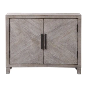 Uttermost Adalind White Washed Accent Cabinet - 24873 - Picture 1 of 1