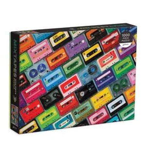 Mixtapes 1000 Piece Jigsaw Puzzle Galison New - Picture 1 of 3