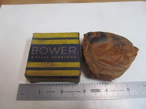 NEW BOWER TAPERED ROLLER BEARING, PART NUMBER LM-67048, USA MADE. - Picture 1 of 6