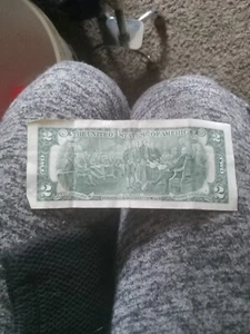 2009 series a 2 dollar bill with Rare Serial Number - Picture 1 of 2