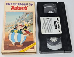 The 12 Tasks of Asterix - Volume 2  (VHS, 1990) Animated VERY RARE Vintage - Imagen 1 de 6