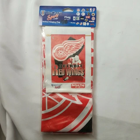 Detroit Red Wings Hanging Vertical Flag 27" x 41" Cover