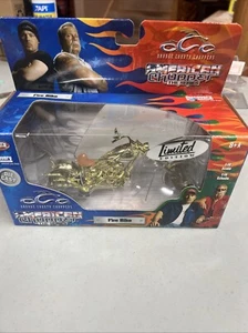Joy Ride Orange County Choppers American Chopper Fire Bike Limited Gold 2005 NIB - Picture 1 of 9