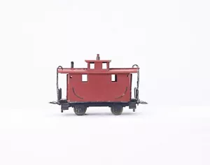 HO Scale Mantua 4 Wheel Bobber Caboose Early Brass / Metal - Picture 1 of 7