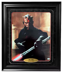 Ray Park Autographed Star Wars Darth Maul 16x20 Photo Framed JSA Signed Sith 1 - Picture 1 of 5