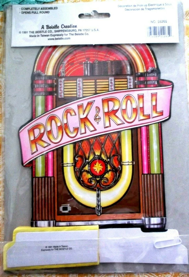 Beistle Jukebox Cutouts 3' 3/Pack 57463