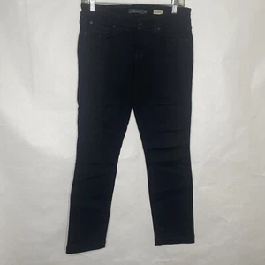 Level 99 Jeans Women 25 Blue Denim Lilly Crop Skinny Straight - Picture 1 of 11