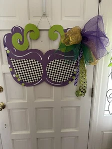 Mardi Gras Door Hanger  - Picture 1 of 1