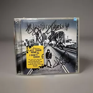 📀 The Lost Prophets “Start Something” 2003 Autographed CD – RARE! 🎸🔥 - Imagen 1 de 3