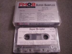 RARE PROMO FMQB Sampler 1992 CASSETTE TAPE Pearl Jam STORM Lynch Mob dokken Gun