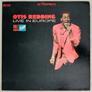R&B / FUNK / SOUL - OTIS REDDING - LIVE IN EUROPE LP - VOLT RECORDS OG - STEREO - Picture 1 of 4