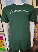 Official Boeing Aircraft Airplanes Aeronautical Logo T Shirt Medium Nice