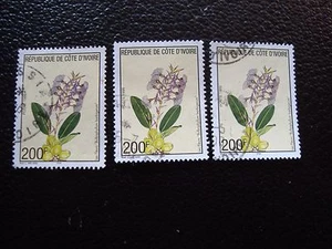 COTE D IVOIRE - timbre yvert/tellier n° 1019 x3 obl (A27) stamp - Picture 1 of 1