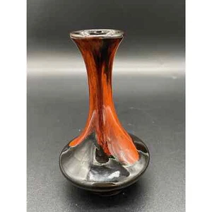 Jasper Alberta Drip Vase Sculptured Art Pottery Bud Vase 5” Vintage - Picture 1 of 8