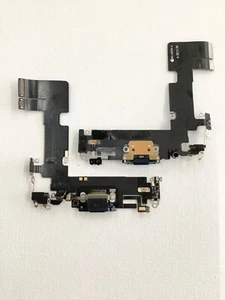 ORIGINAL GENUINE APPLE IPHONE 13 CHARGING PORT FLEX CABLE CONNECTOR RIBBON BLACK - Picture 1 of 3