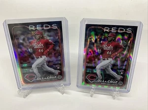 2024 Topps Chrome Update - Prism Refractor & Wave #USC-150 Elly De La Cruz (RC) - Picture 1 of 6