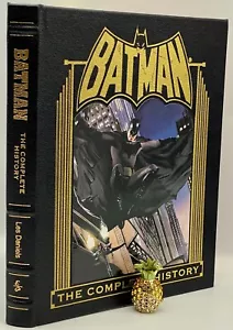 Easton Press BATMAN The COMPLETE HISTORY Collectors DELUXE Edition DC COMICS OOP - Imagen 1 de 22