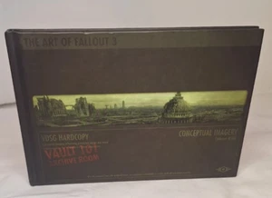 The Art Of Fallout 3 Hardcover Book From The Collectors Edition Art Book 2008 US - Foto 1 di 3