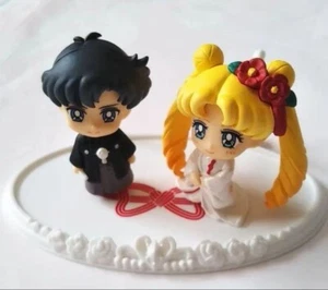 Puchyara Sailor Moon Tuxedo Kamen Wedding Shiramuku Figure Japan - Picture 1 of 9