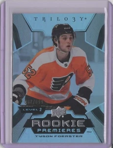 2023-24 Upper Deck Trilogy #190 Tyson Foerster 062/699 - Foto 1 di 2