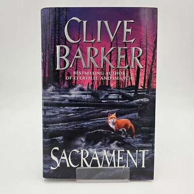 Sacrament by Clive Barker | 1st Ed. / 1st Printing 1996 HC DJ Dark Fantasy VG+ - Image 1 of 4