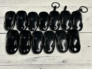 LOCKSMITH LOT OF 13 USED TESLA REMOTE SMART KEY FOBS OEM UNTESTED - Picture 1 of 2