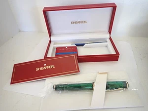 Sheaffer Connaisseur Aegean Sea Green Füllfederhalter Neu Mint In Box - Bild 1 von 14
