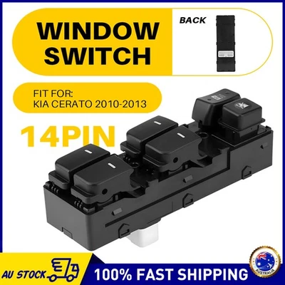 Suitable for Kia Cerato 2010-2013 Electric Power Window Switch 93570-1M600WK AU - image 1 of 4