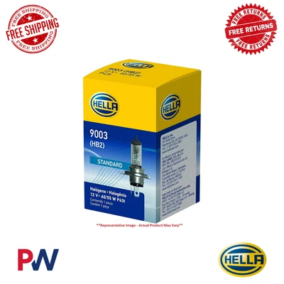 Hella Standard Halogen Bulb 12 V	/ 65 / 55 W P43t Base 9003 - Image 1 of 2
