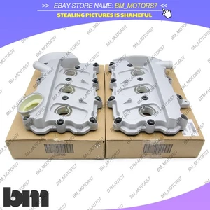 OEM 2PCS Engine Valve Covers 06E103471G 06E103472L For Audi A6 A4 2.4 3.2L - Picture 1 of 7
