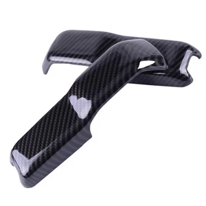 Haubenverkleidung Wassersprühdüse abdecken Kohlefaser Für 2018 Jeep Wrangler JL - Picture 1 of 3