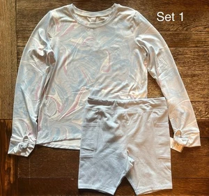 Carter's Girls Athletic Shirt & Bike Shorts | 4 Pcs to Mix & Match | Sz 12 | NWT - Picture 1 of 13