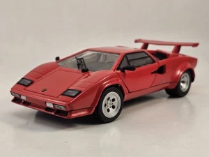 Franklin Mint 1985 Lamborghini Countach 5000S "SEVILLE RED" 1:24 - Picture 1 of 18
