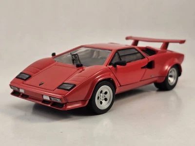 Franklin Mint 1985 Lamborghini Countach 5000S "SEVILLE RED" 1:24 - Image 1 of 4